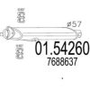 MTS 01.54260 Middle Silencer